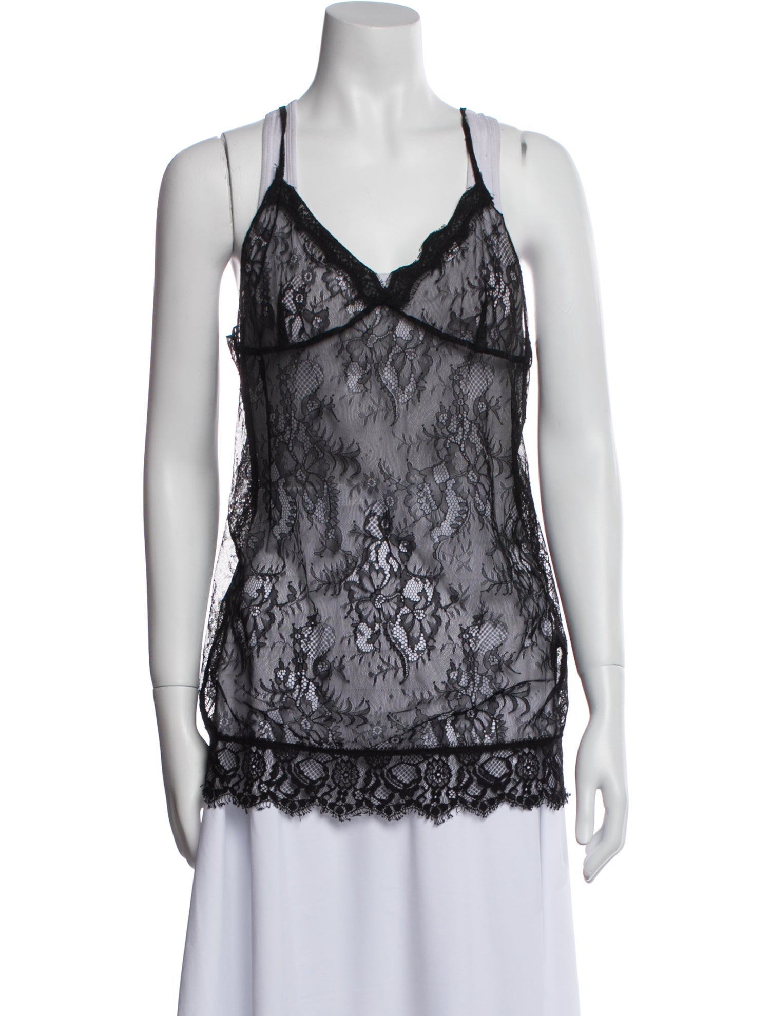 Day Birger et Mikkelsen Nylon Lace Pattern Top
