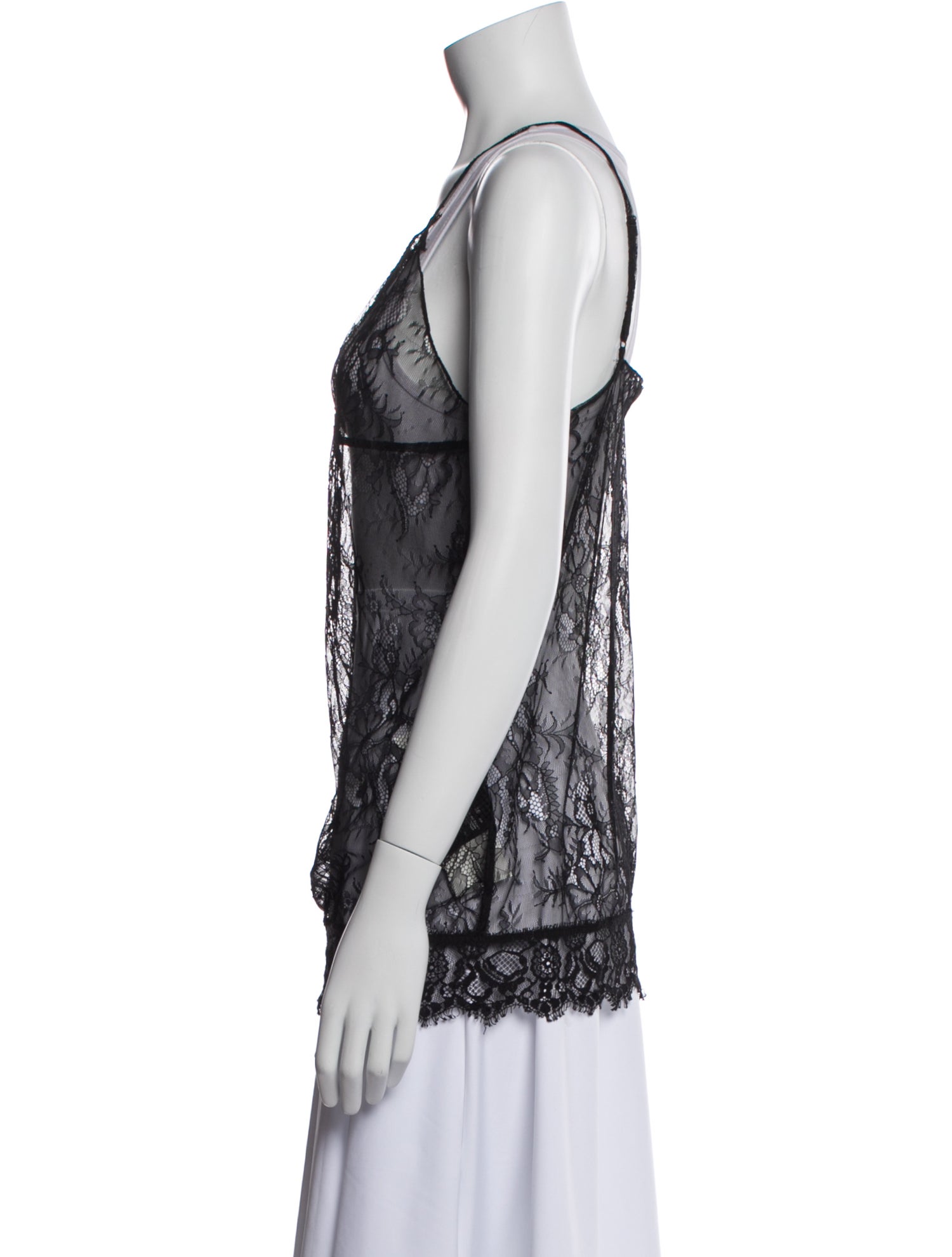 Day Birger et Mikkelsen Nylon Lace Pattern Top