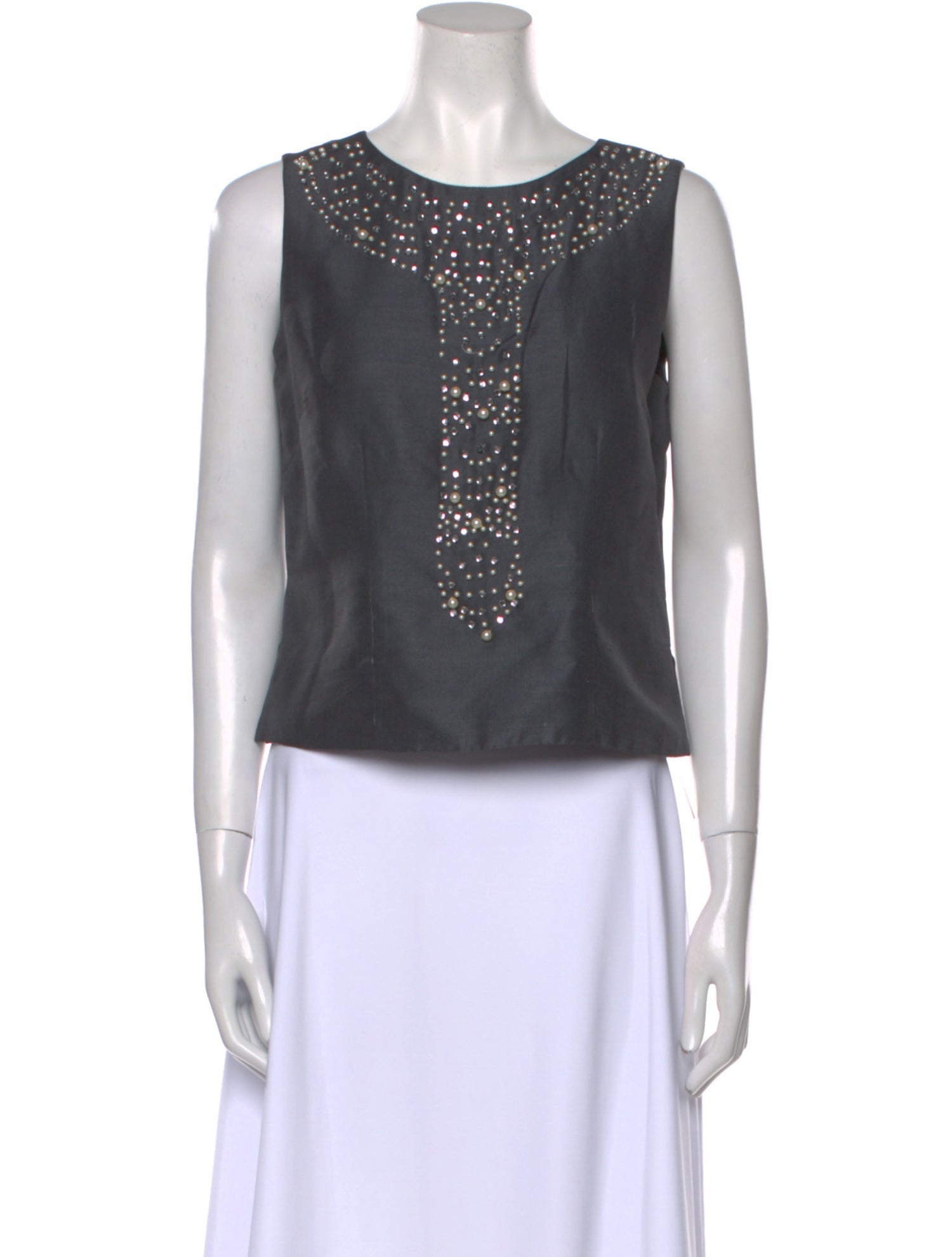 Day Birger et Mikkelsen Scoop Neck Sleeveless Crop Top