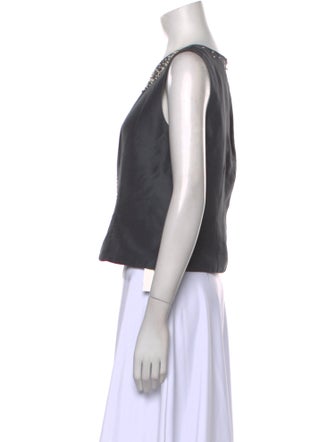 Day Birger et Mikkelsen Scoop Neck Sleeveless Crop Top