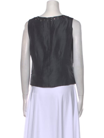 Day Birger et Mikkelsen Scoop Neck Sleeveless Crop Top