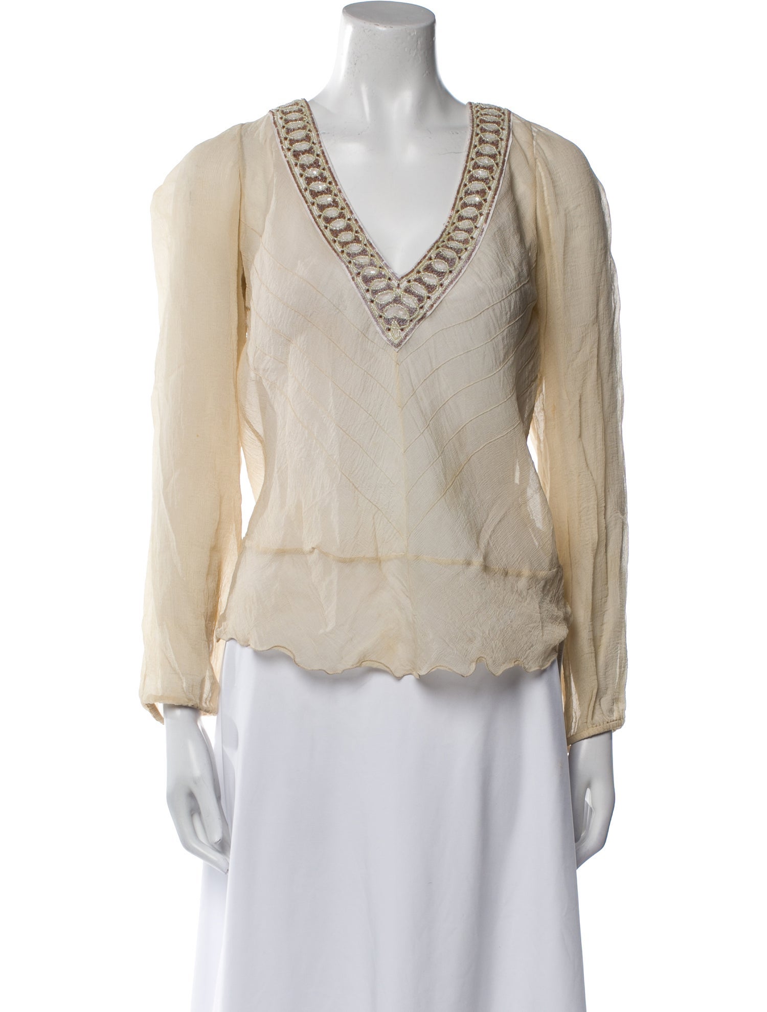 Day Birger et Mikkelsen Silk V-Neck Blouse