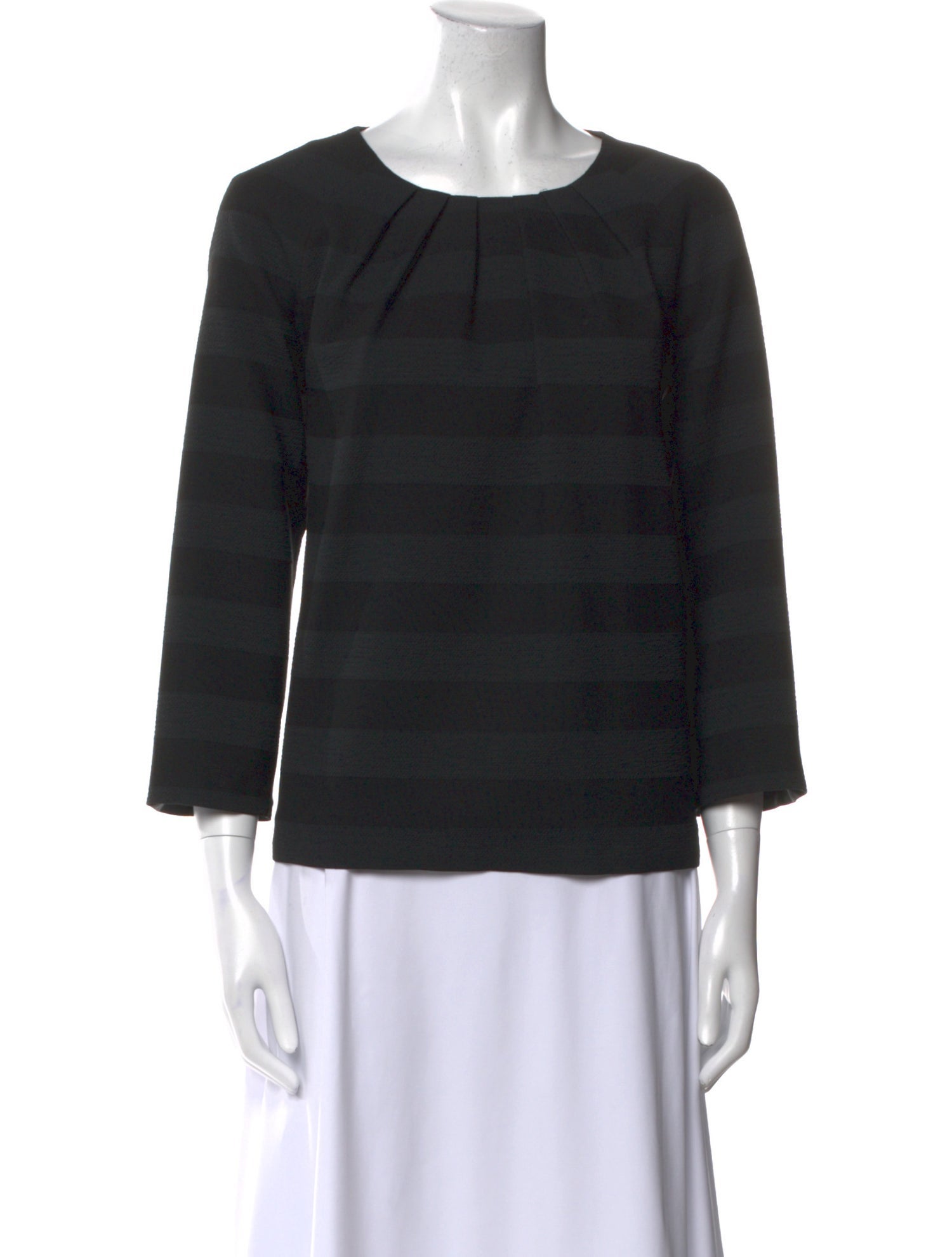 Day Birger et Mikkelsen Plaid Print Scoop Neck Top