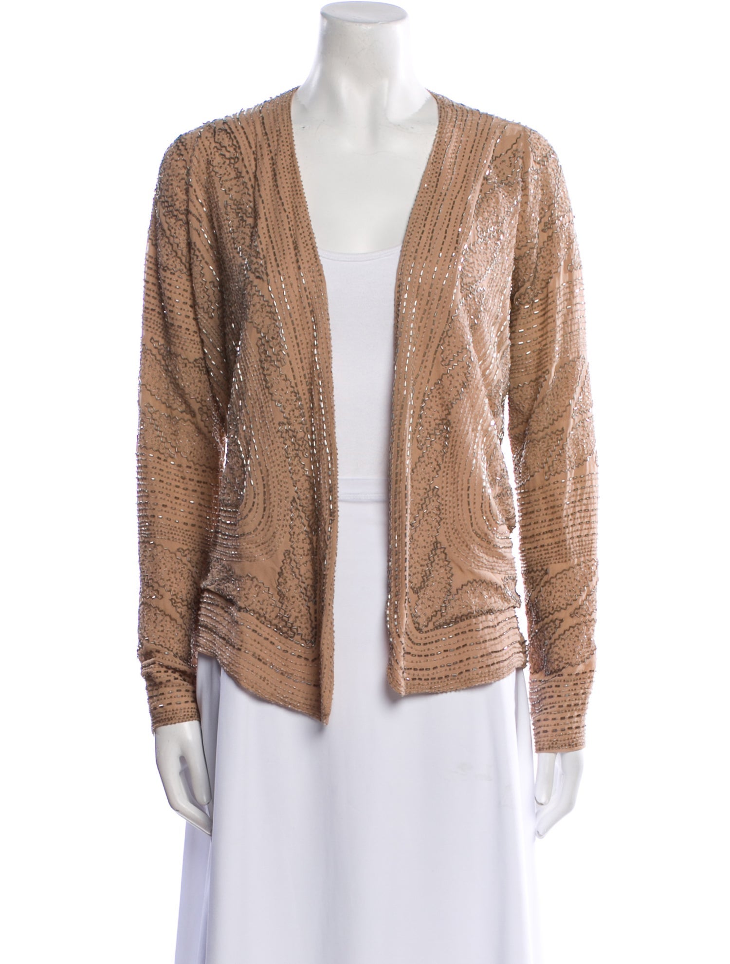 Day Birger et Mikkelsen Silk Striped Evening Jacket