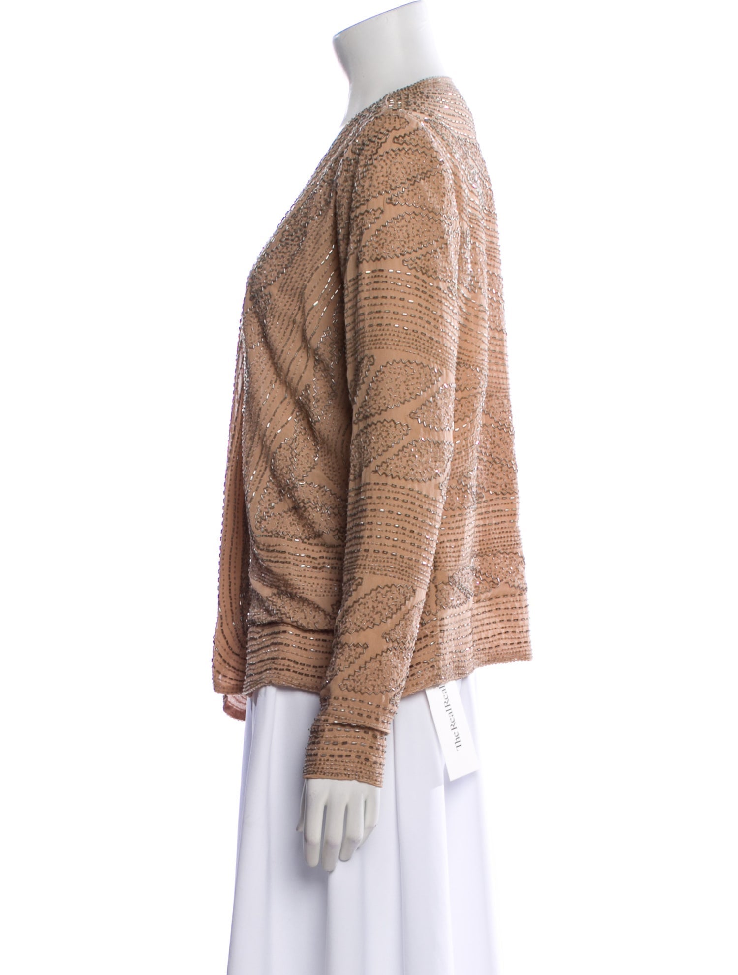 Day Birger et Mikkelsen Silk Striped Evening Jacket