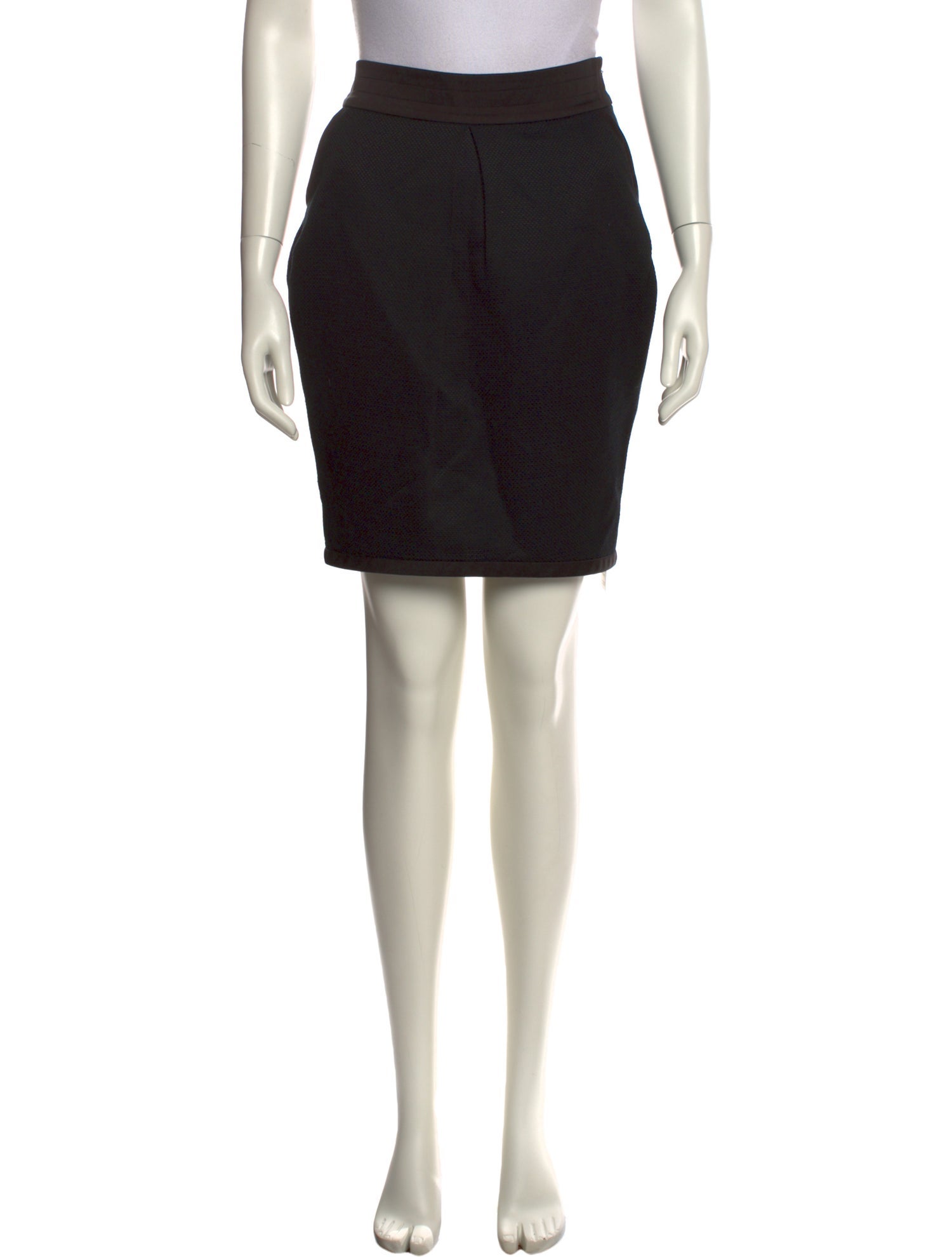 Day Birger et Mikkelsen Grosgrain Trim Knee-Length Skirt