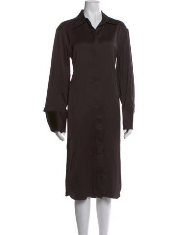 Pre-owned Day Birger Et Mikkelsen Knee-length Dress In Brown