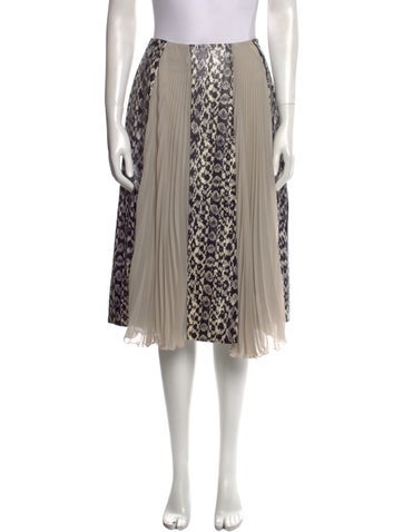 DROMe Skirts Animal Print Knee-Length Skirt XS