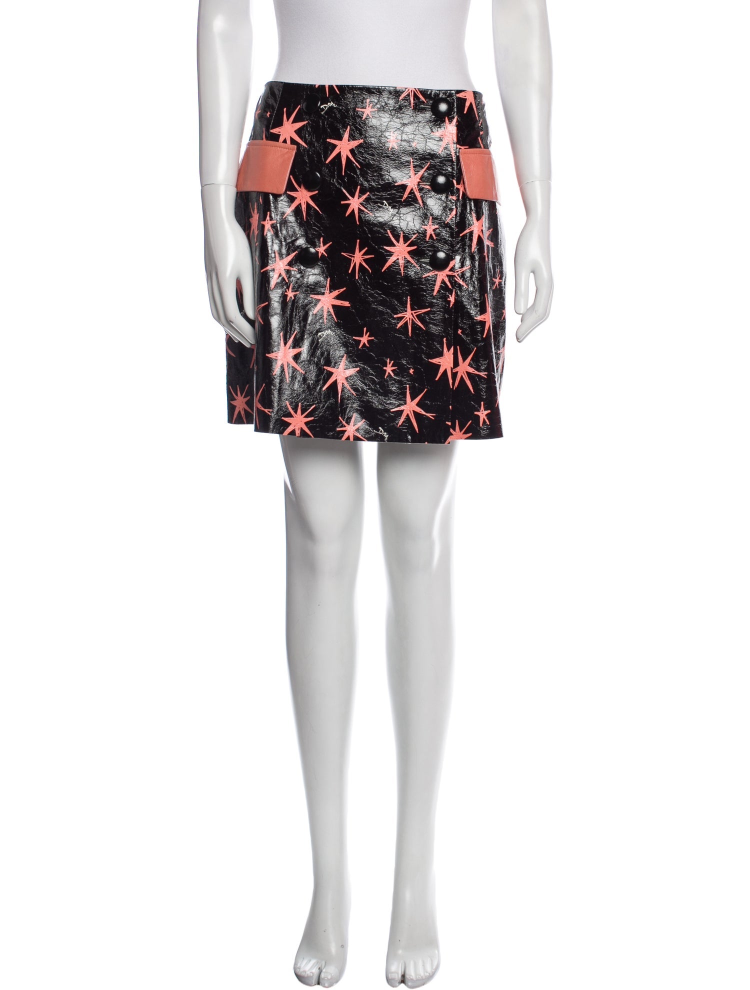 DROMe Lambskin Mini Skirt w/ Tags