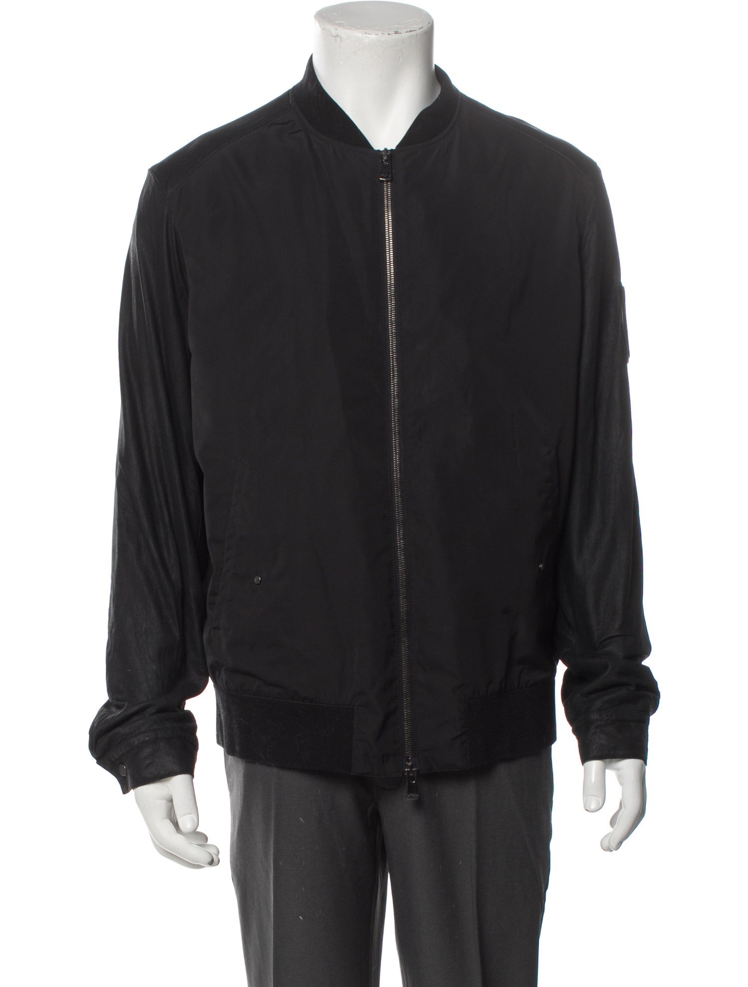 DROMe Leather Bomber Jacket