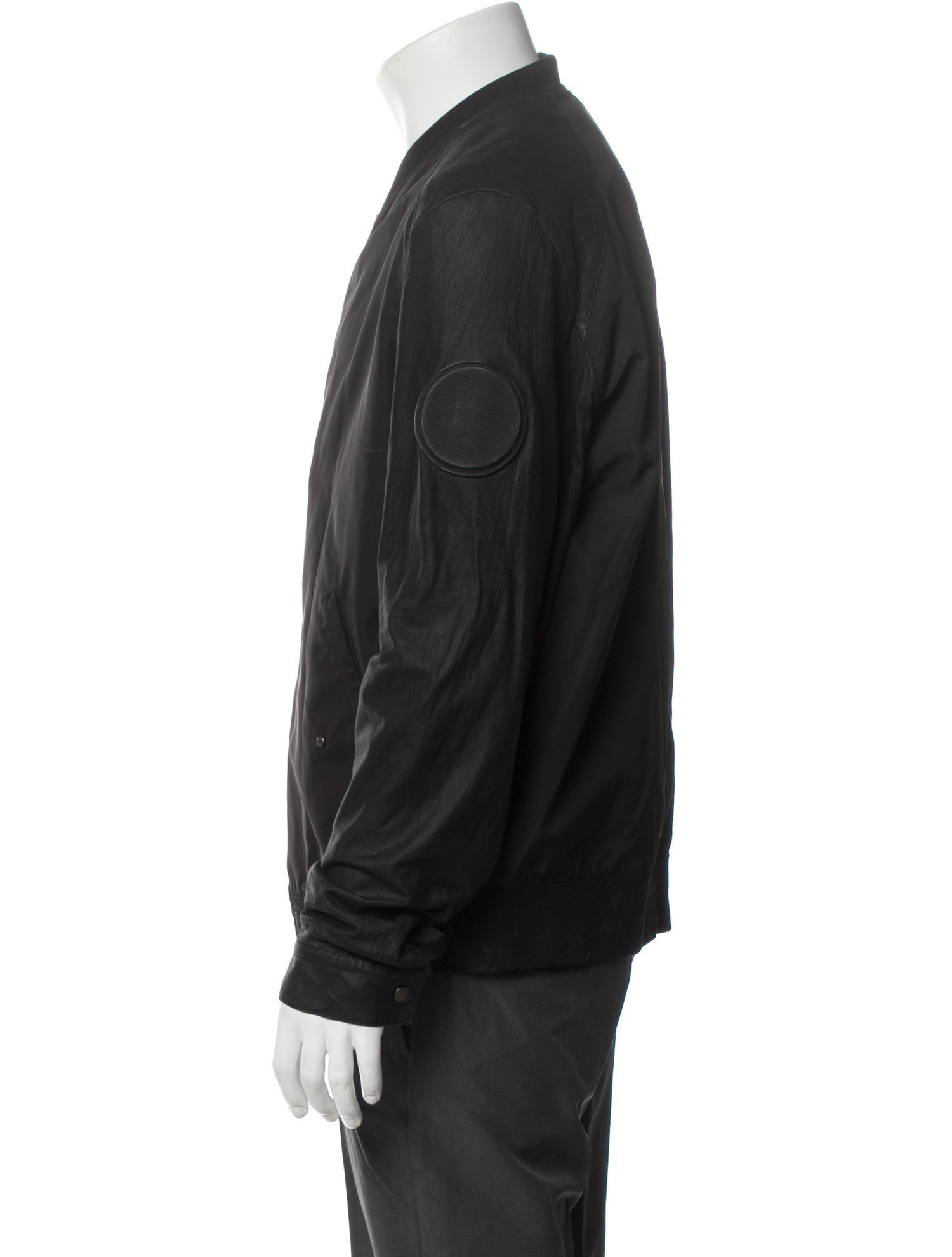 DROMe Leather Bomber Jacket