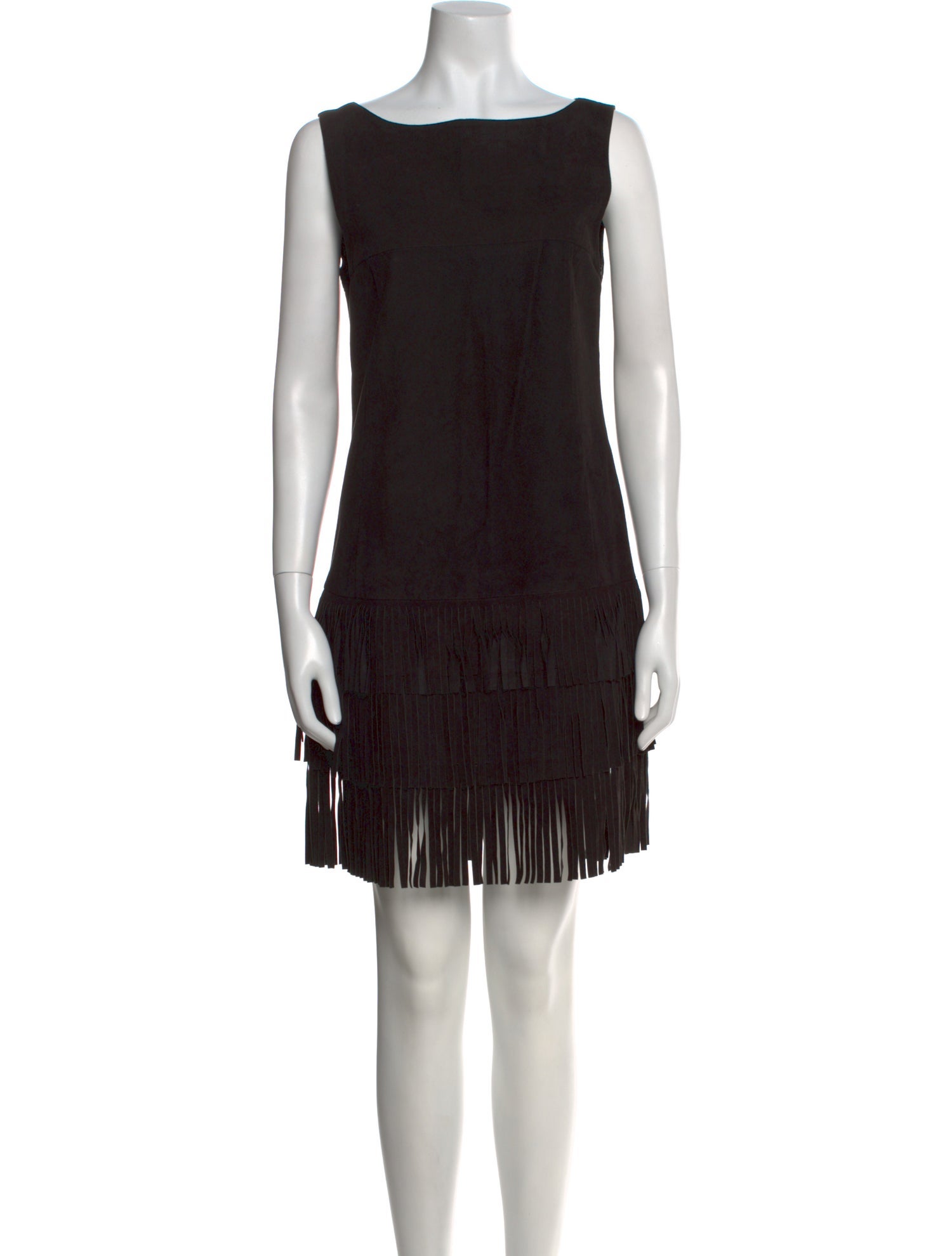 DROMe Leather Mini Dress