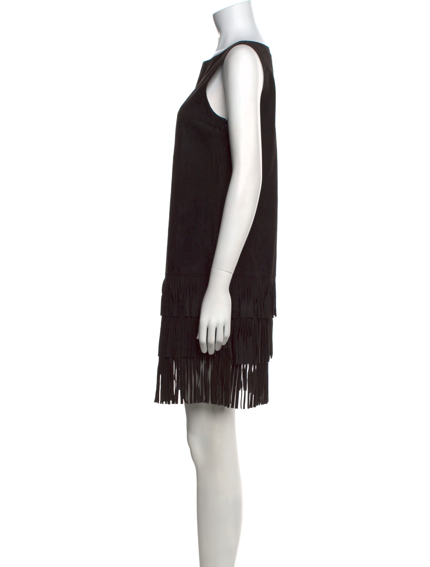 DROMe Leather Mini Dress