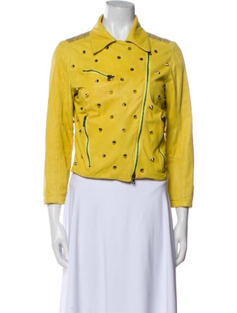 DROMe Leather Biker Jacket