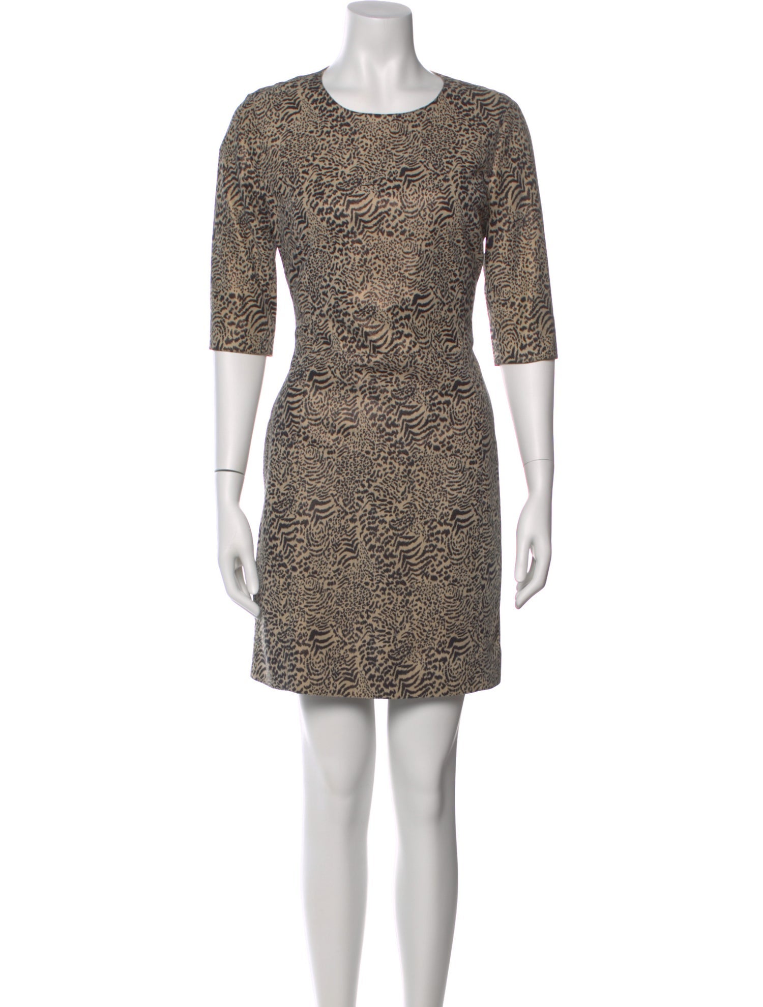 DROMe Leather Mini Dress