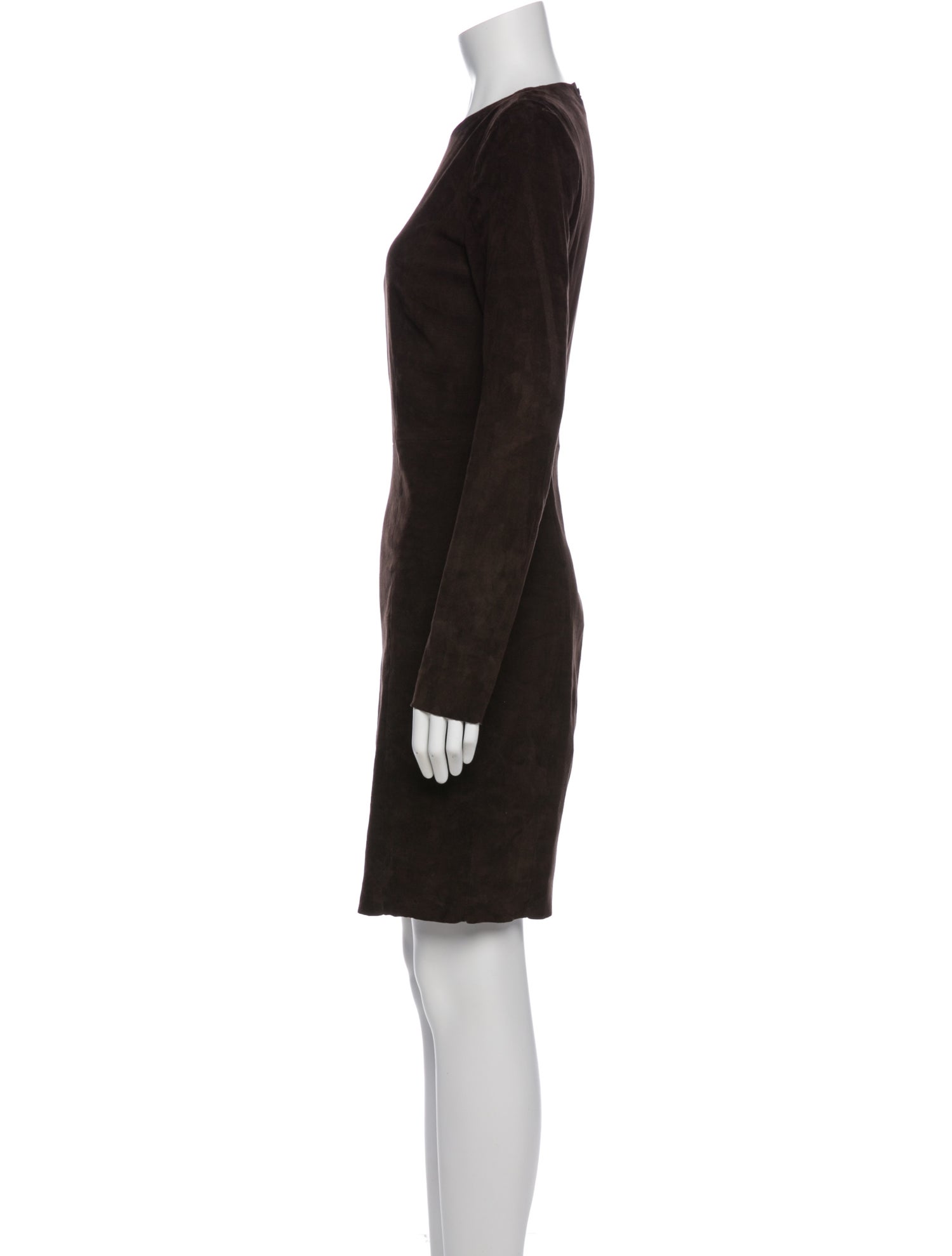 DROMe Leather Mini Dress