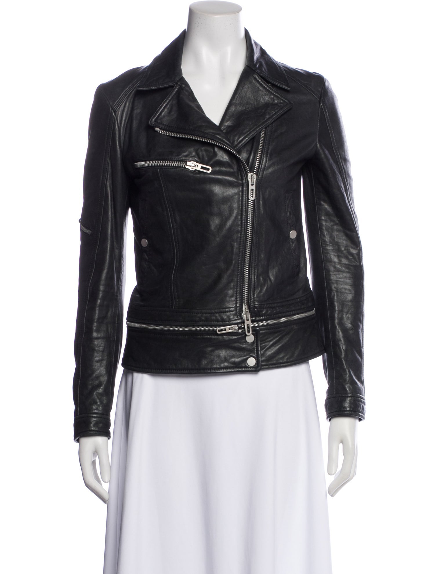 DROMe Leather Biker Jacket