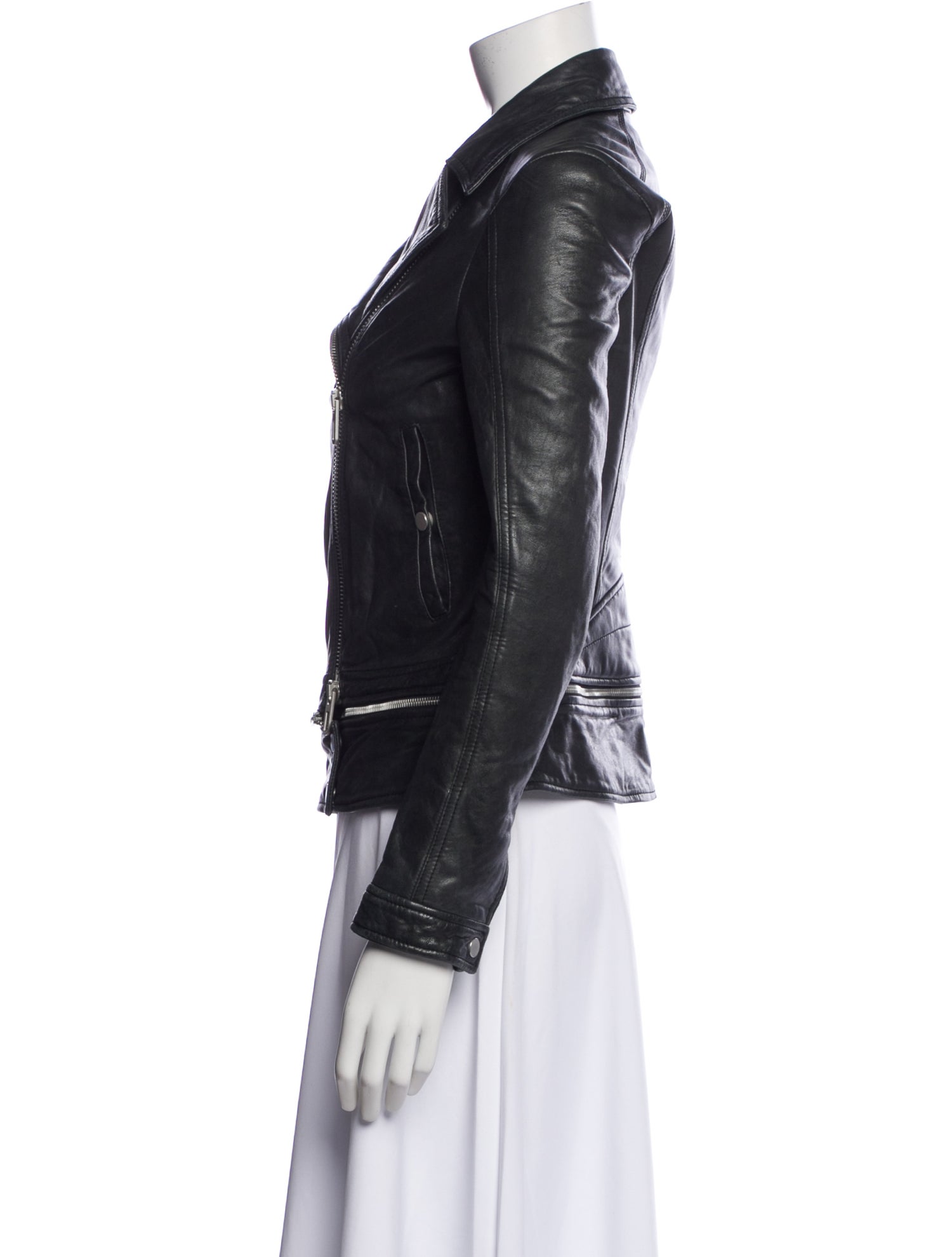 DROMe Leather Biker Jacket