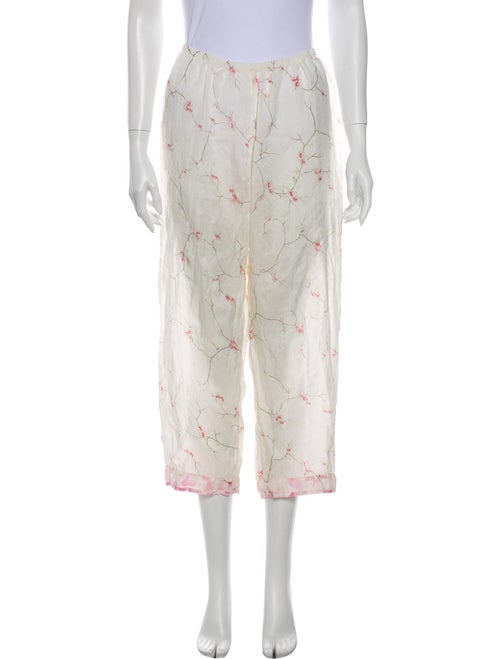 Dosa Silk Floral Print Pajamas