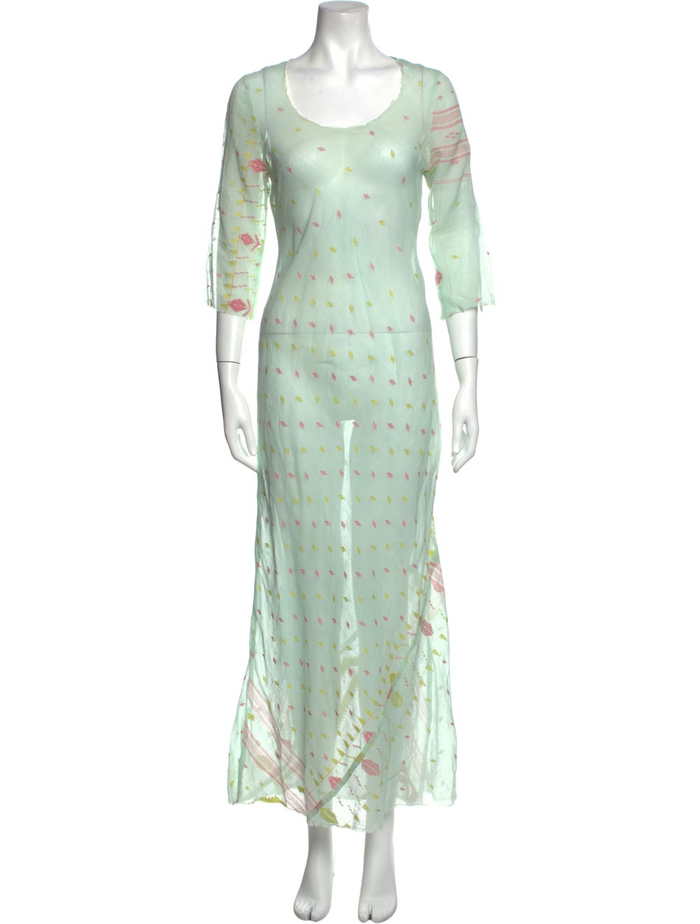 Dosa Printed Long Dress - image 1