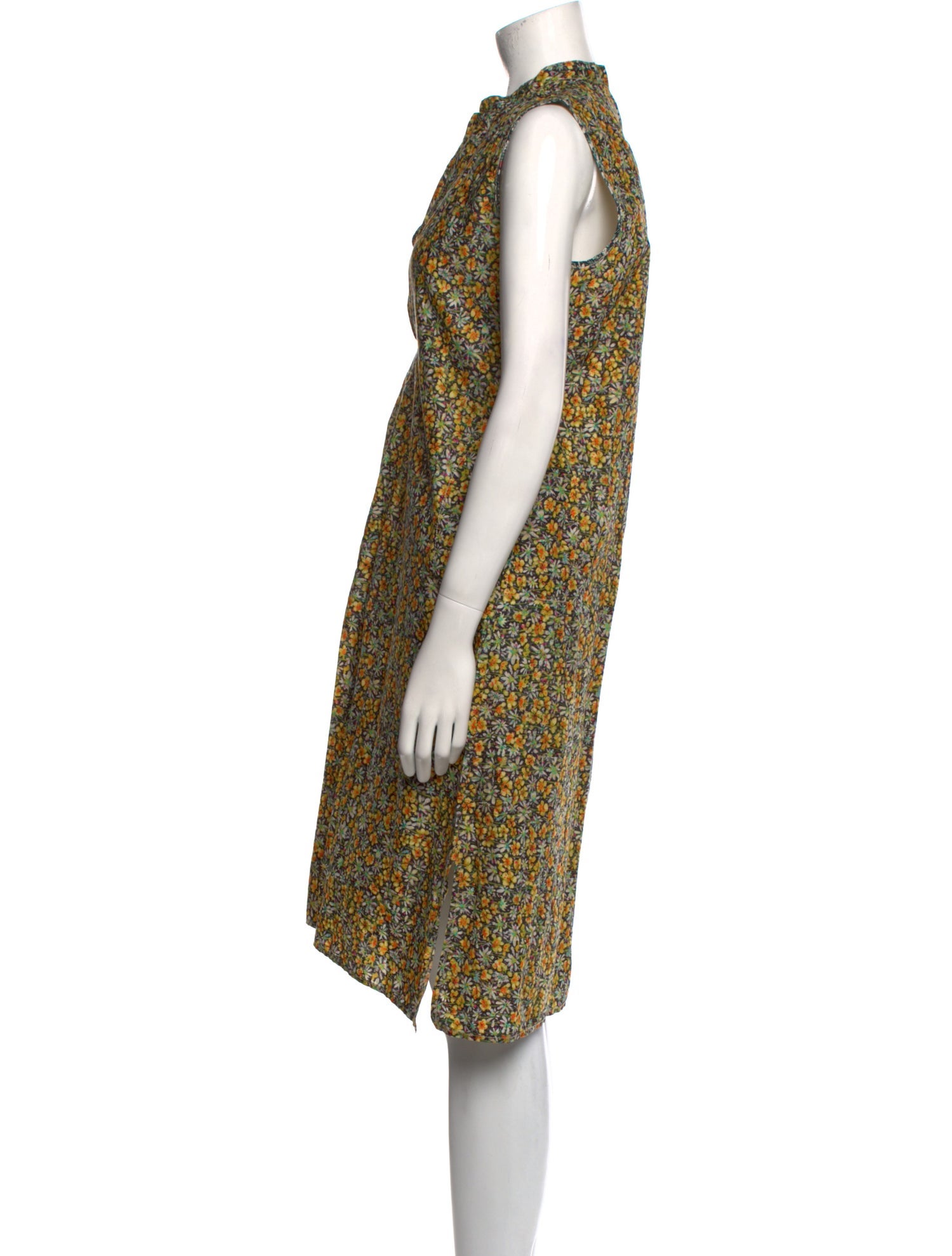 Dosa Floral Print Midi Length Dress