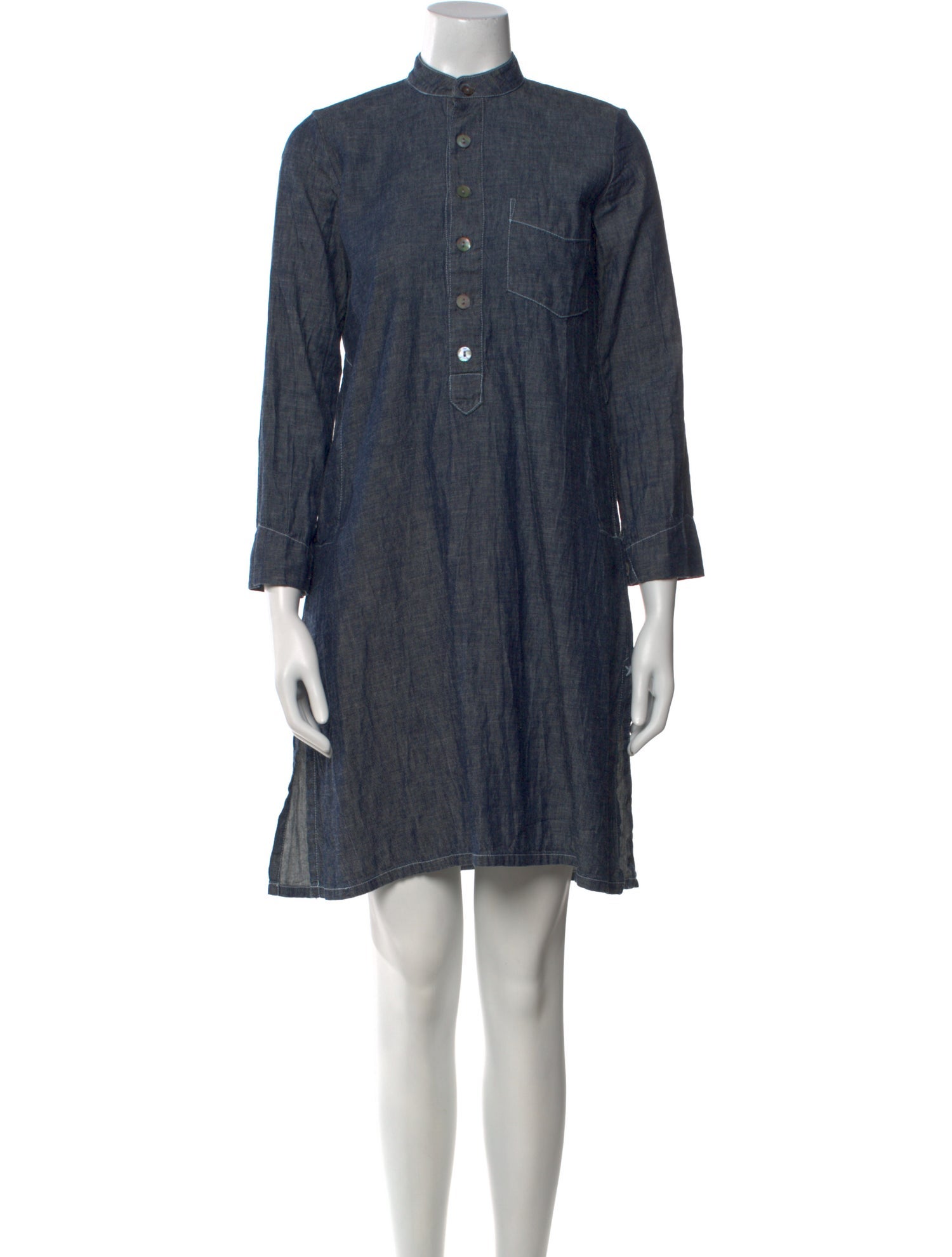 Dosa Mock Neck Mini Dress