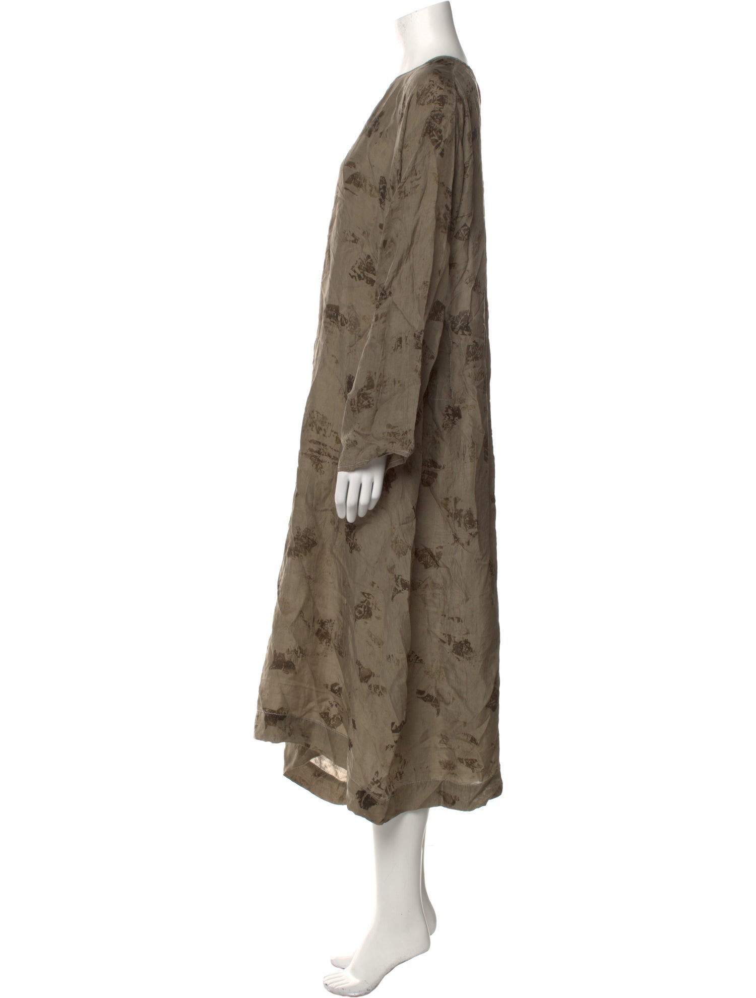 Dosa Floral Print Midi Length Dress