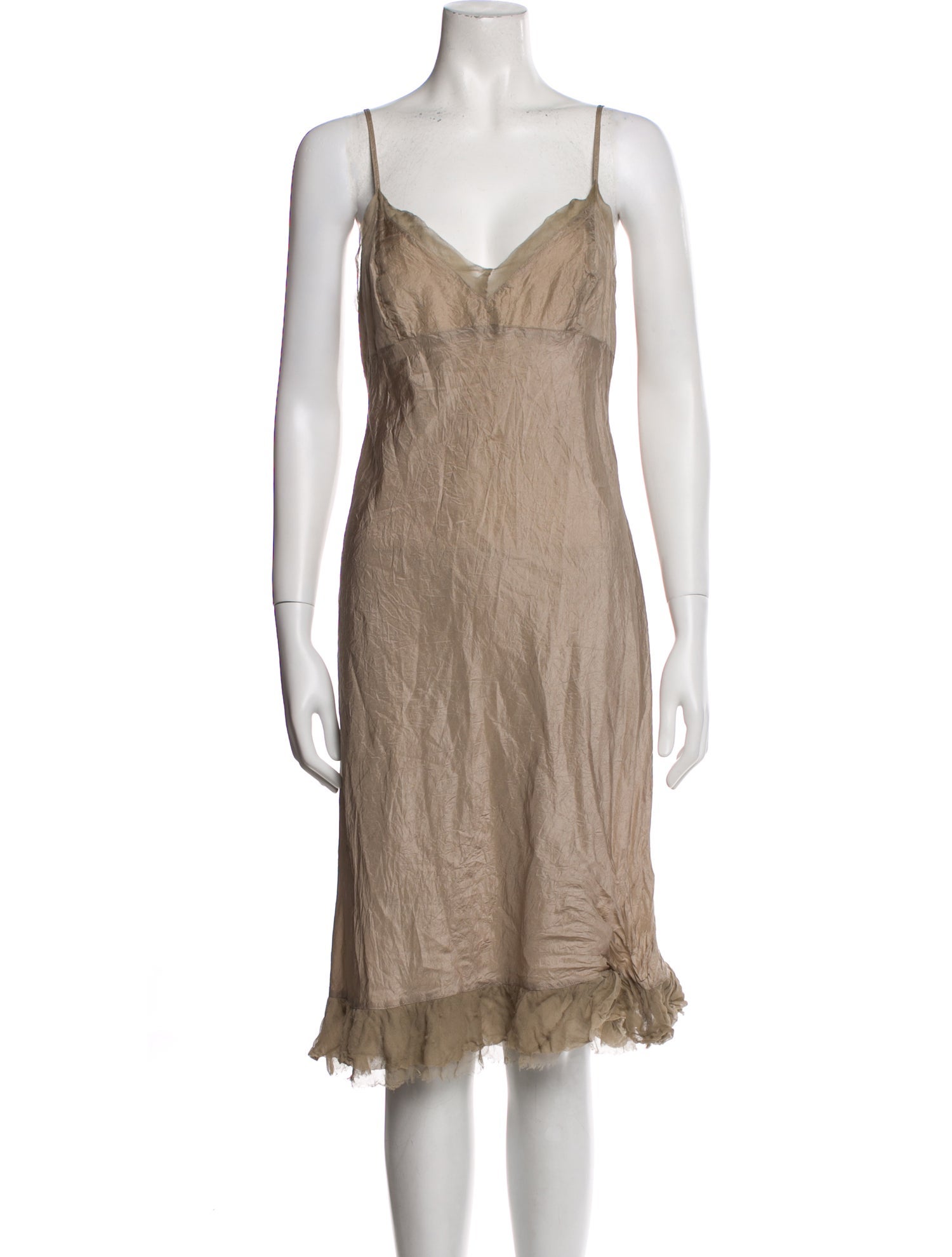 Dosa Silk Knee-Length Dress