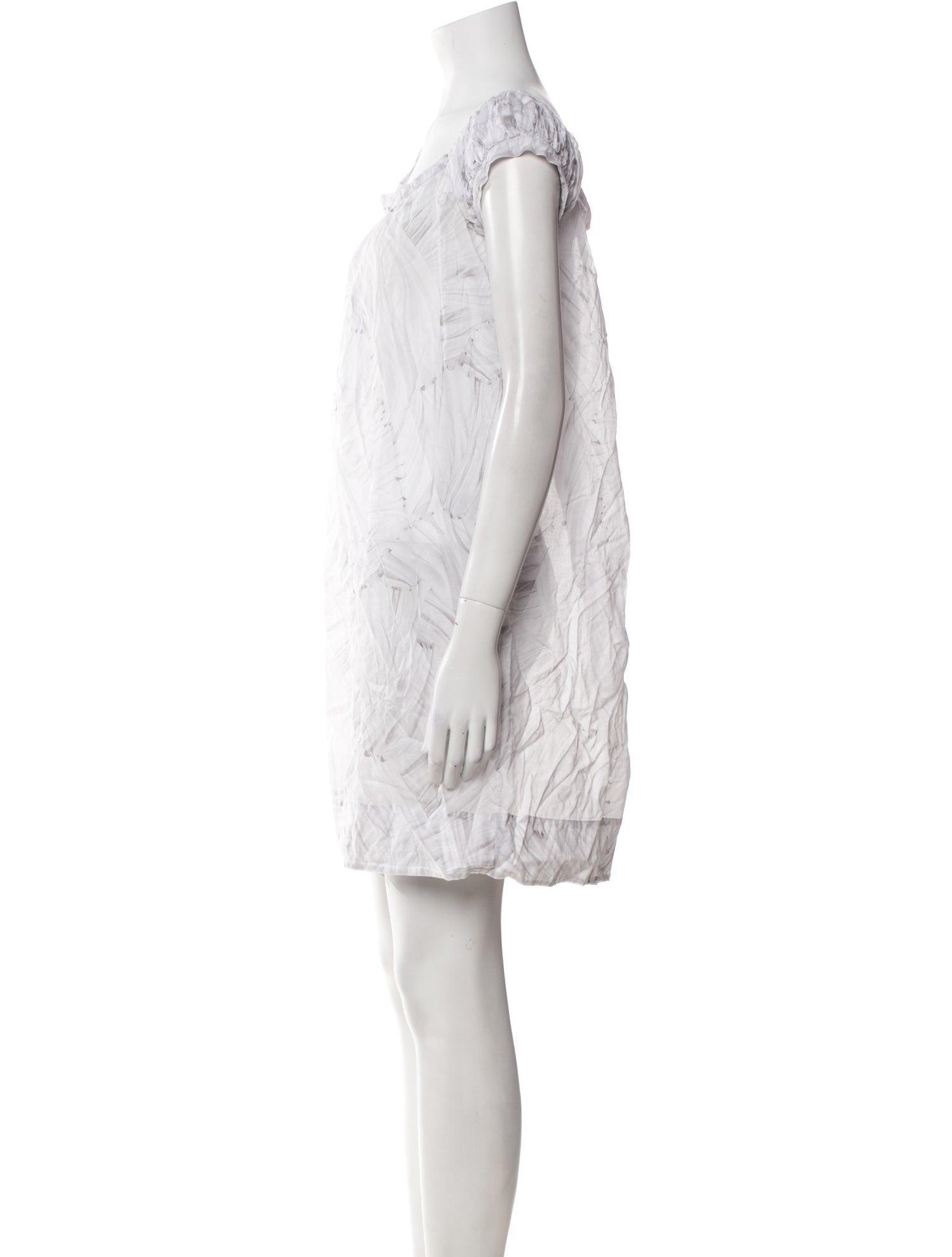 Dosa Square Neckline Mini Dress