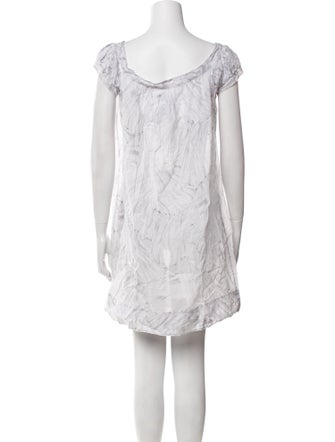 Dosa Square Neckline Mini Dress