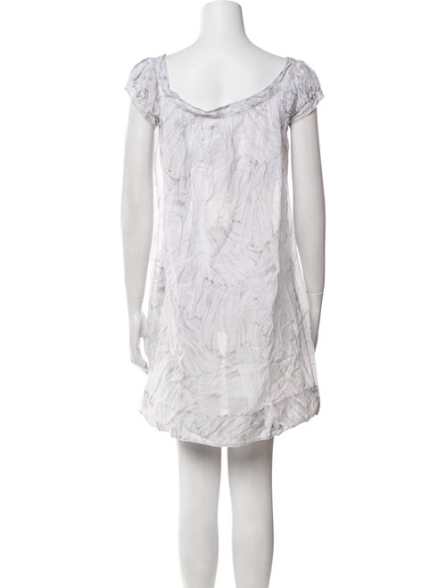 Dosa Square Neckline Mini Dress