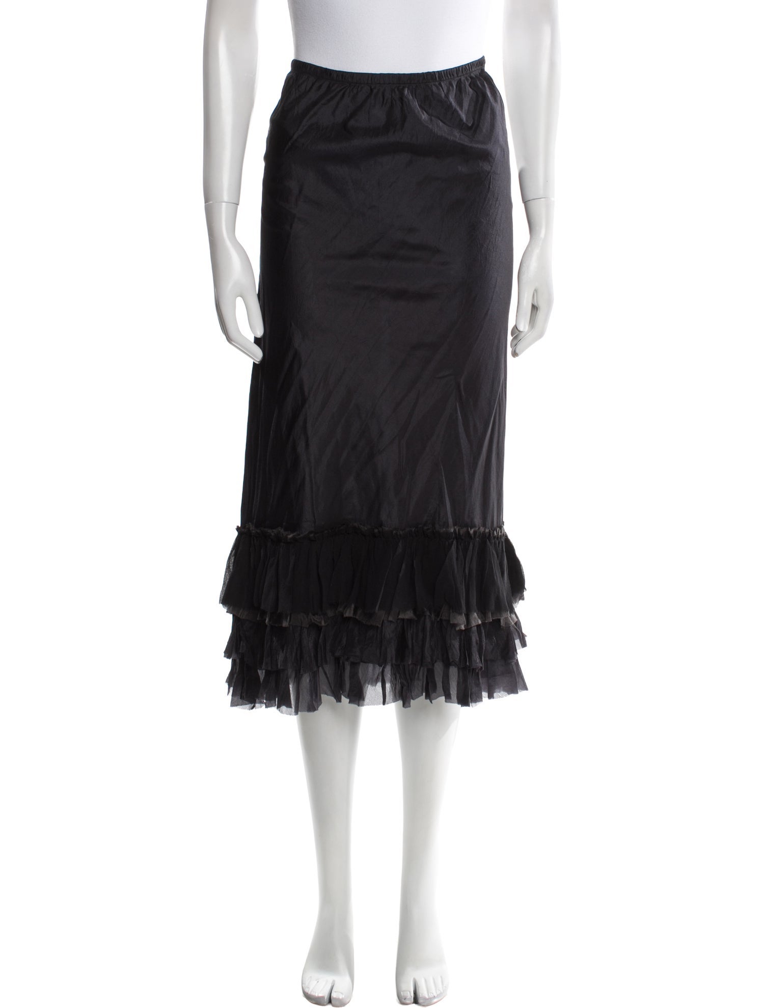 Dosa Silk Midi Length Skirt w/ Tags