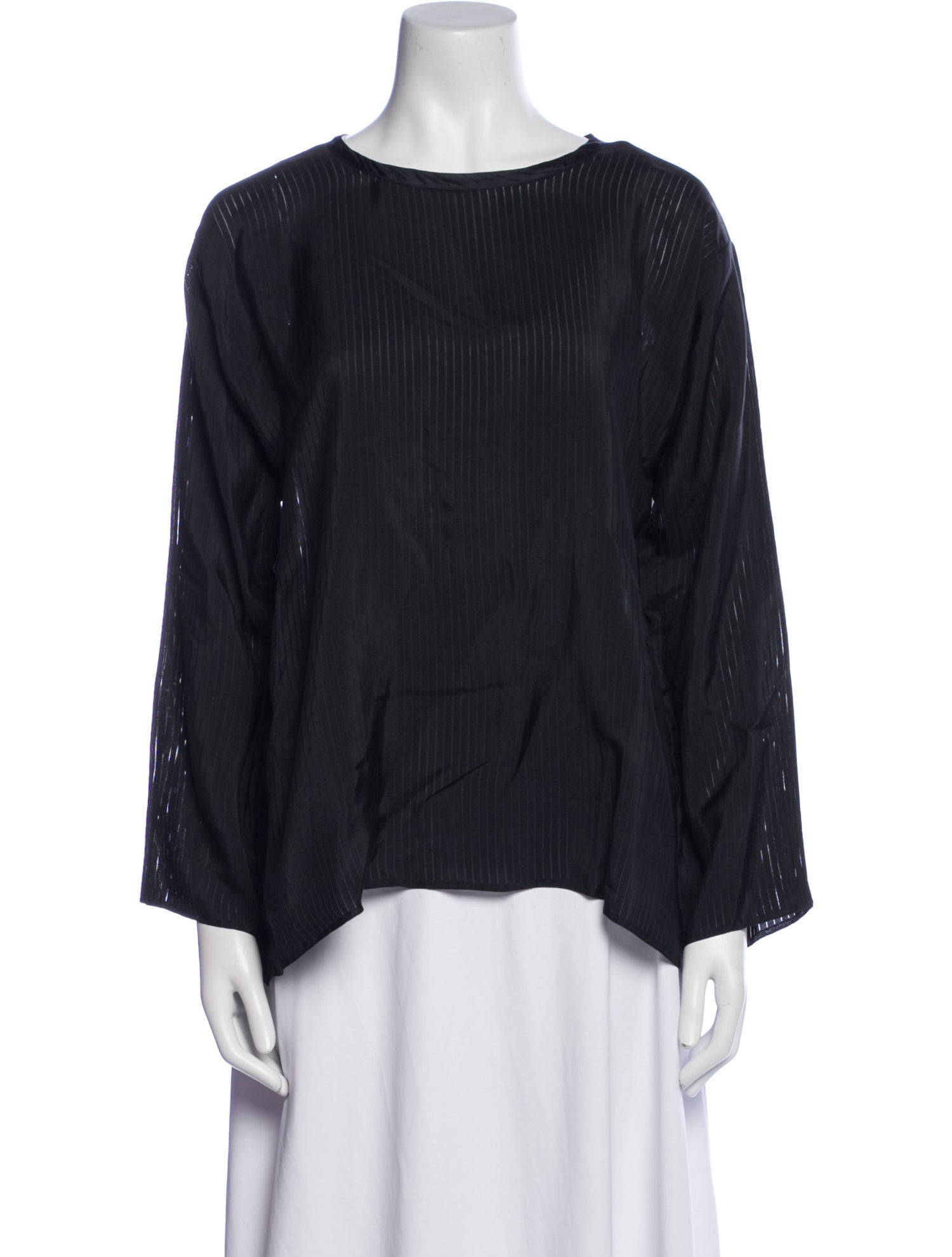 Dosa Silk Bateau Neckline Blouse