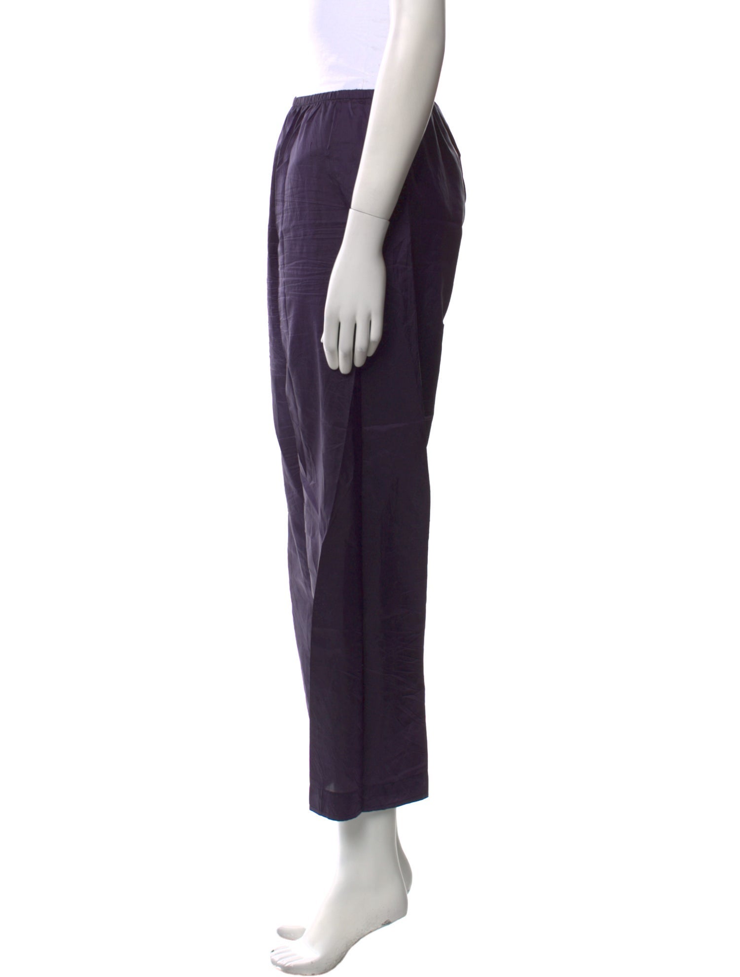 Dosa Silk Straight Leg Pants