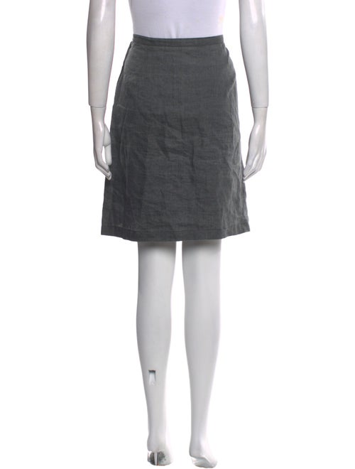 Dosa Linen Knee-Length Skirt