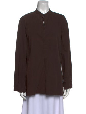 Dosa Mock Neck Long Sleeve Tunic