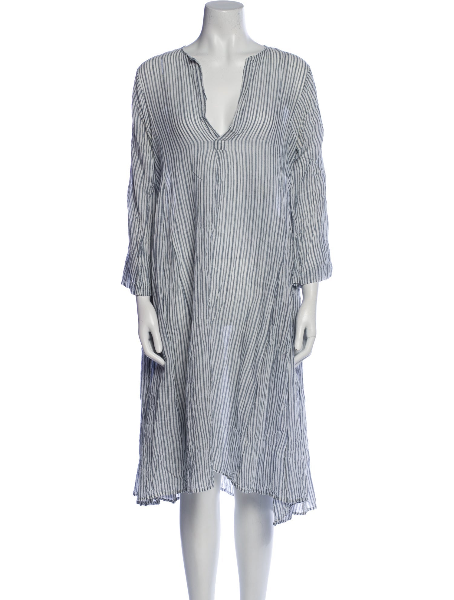 Dosa Striped Midi Length Dress