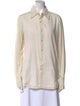 Dosa Long Sleeve Button-Up Top