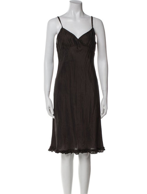 Dosa Silk Knee-Length Dress