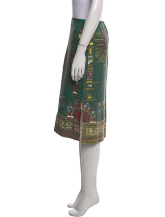 Dosa Printed Knee-Length Skirt