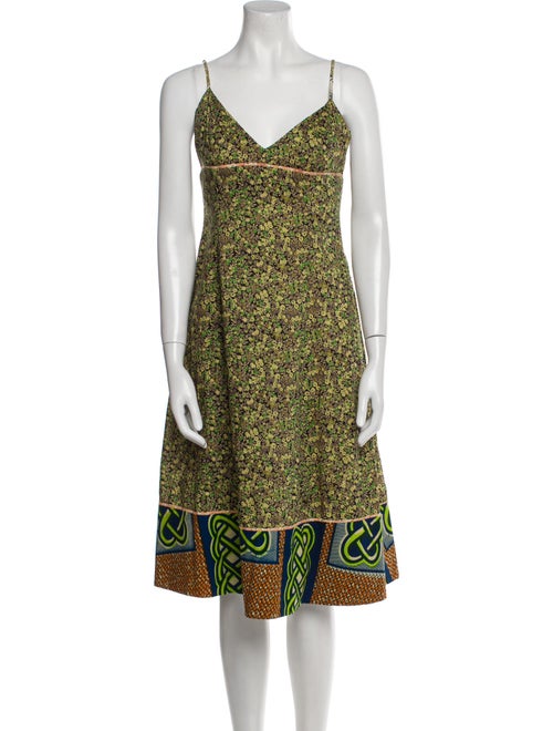 Dosa Printed Midi Length Dress