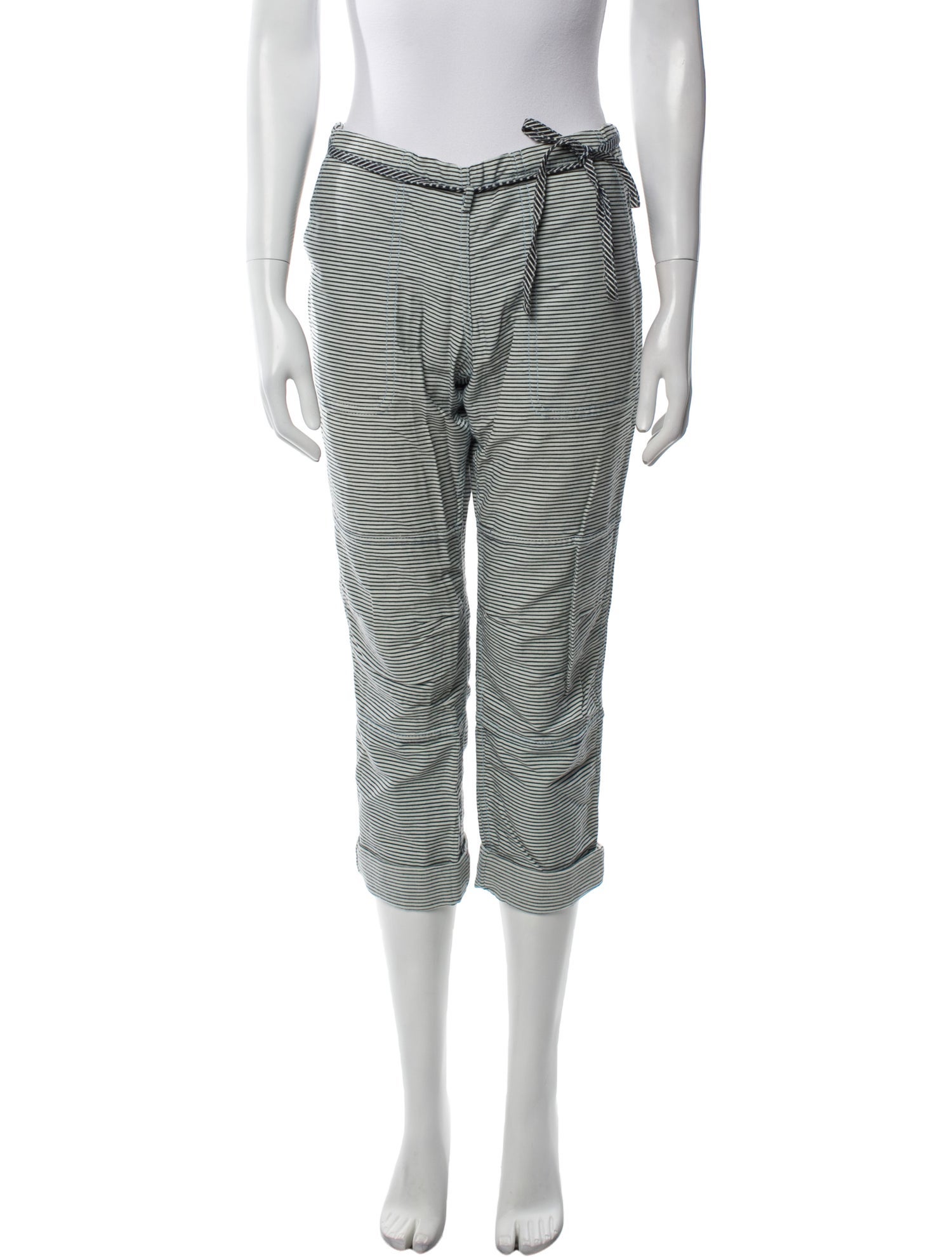 Dosa Striped Straight Leg Pants