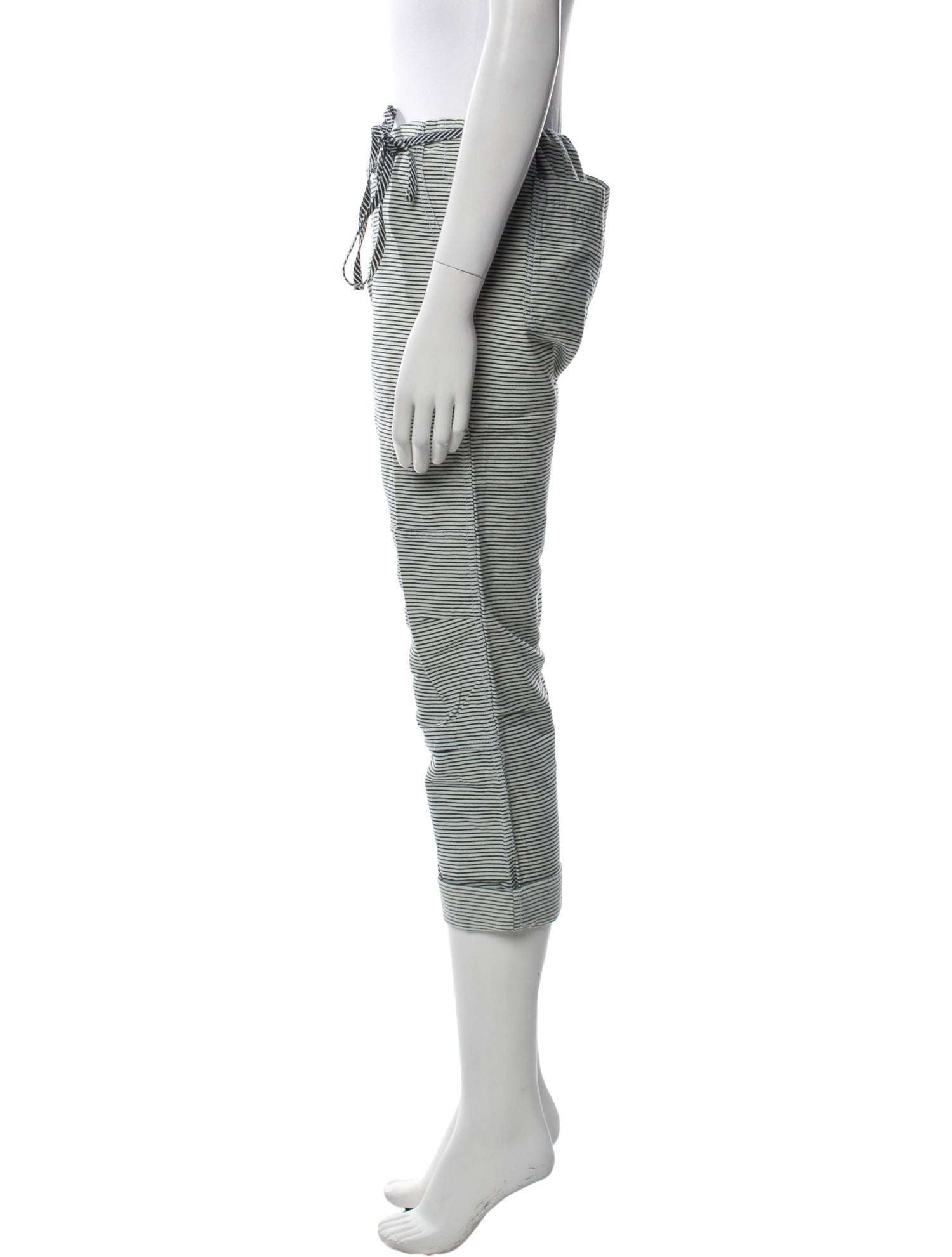 Dosa Striped Straight Leg Pants