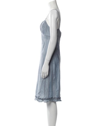 Dosa Silk Knee-Length Dress