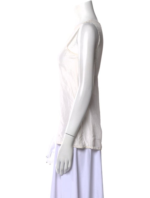 Dosa Silk Scoop Neck Top