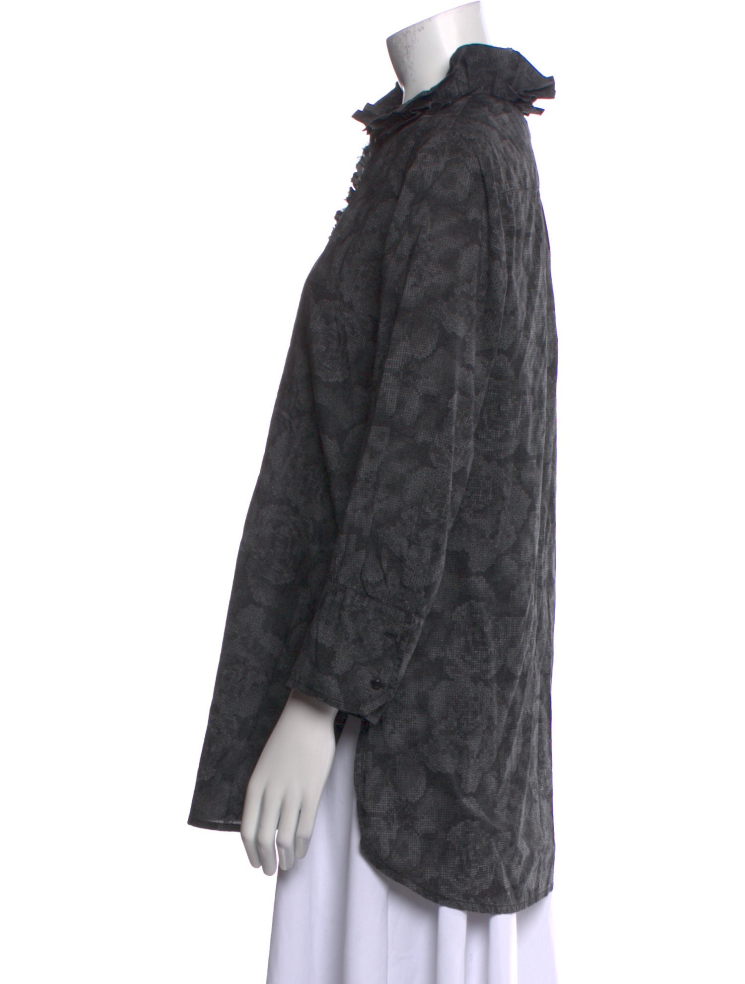 Dosa Printed Mock Neck Tunic