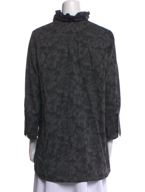 Dosa Printed Mock Neck Tunic