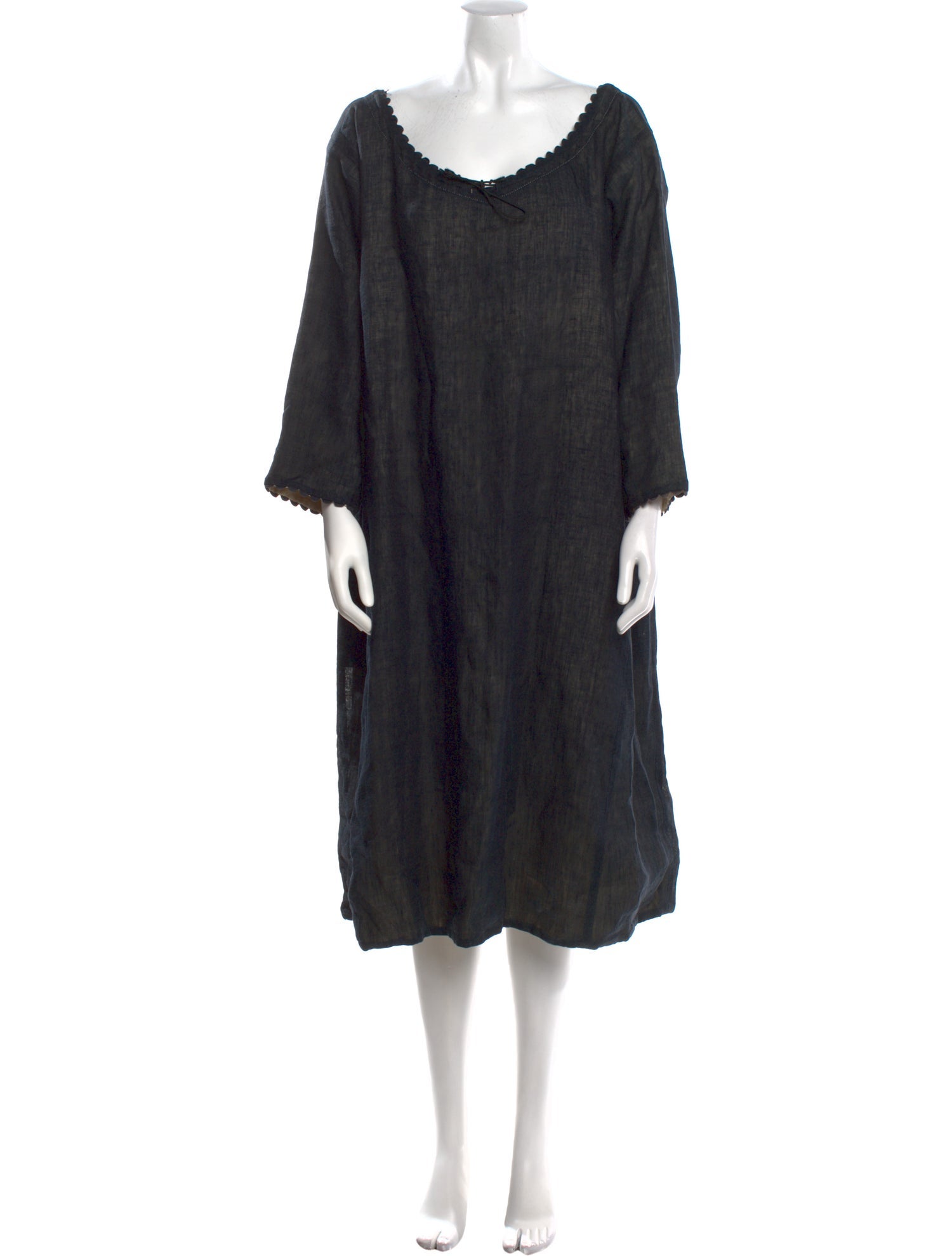 Dosa Scoop Neck Midi Length Dress