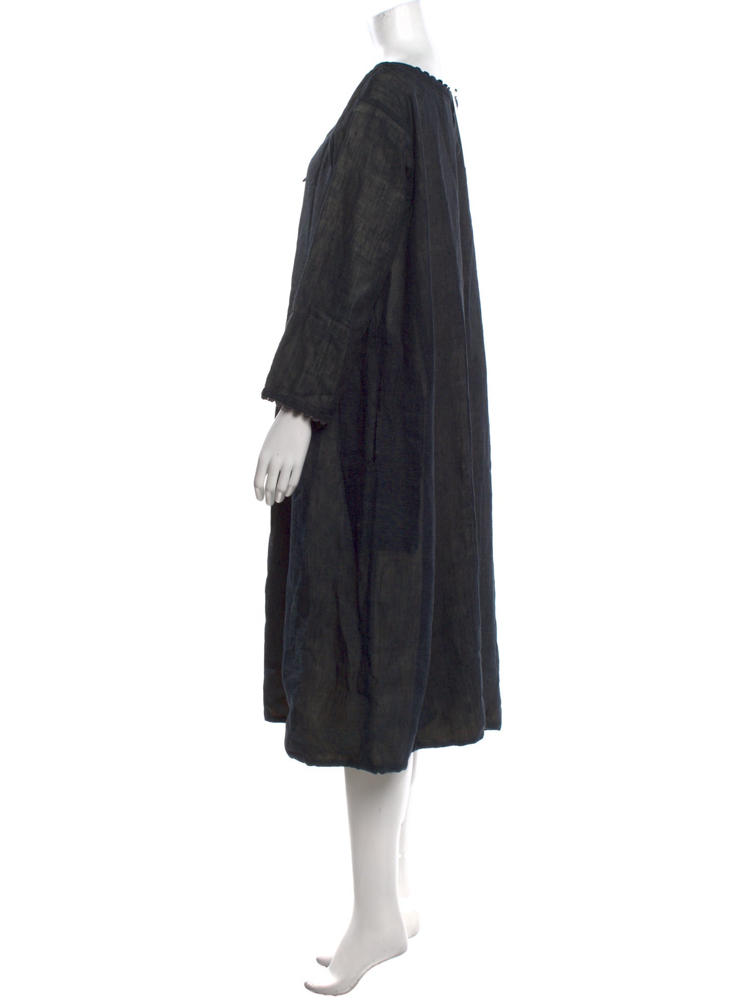 Dosa Scoop Neck Midi Length Dress