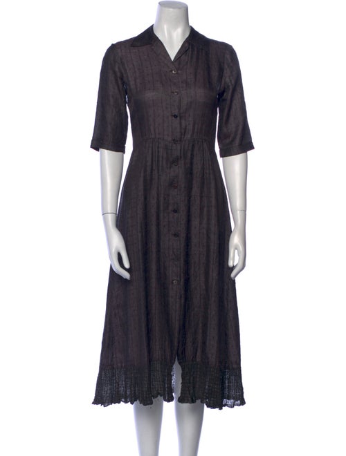 Dosa Silk Midi Length Dress